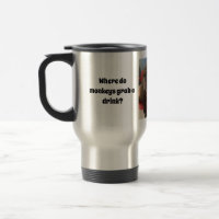 Monkey Mug Engraçado!