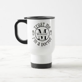 Caneca Térmica Monograma Doctor Viagem