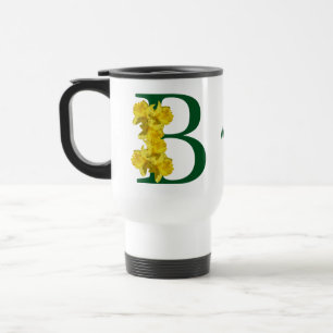 Caneca Térmica Monograma Inicial de Narciso Personalizado B