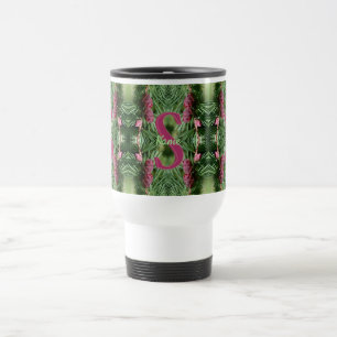 Caneca Térmica Monograma Personalizado Inicial Nome Pinhas Arte d