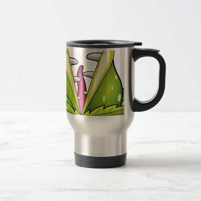 Caneca Térmica monstro da armadilha de venus (Direita)