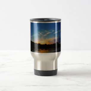 Caneca Térmica Montanha lago Sunset