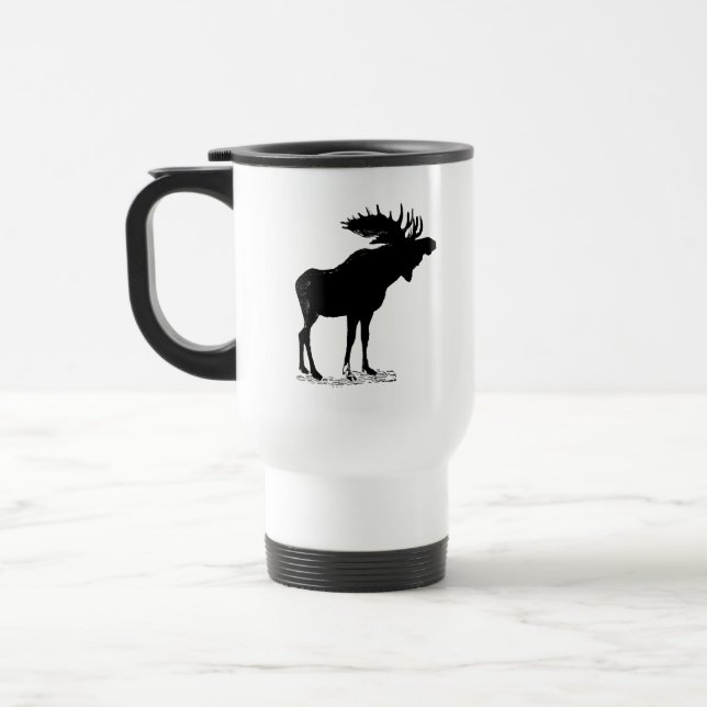 Caneca Térmica Moose Silhouette (Esquerda)