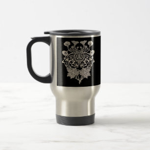 Caneca Térmica Moth Talisman - Whimsigoth Screenprint Style Drawi