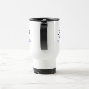 Caneca Térmica Motivação de Fitness Liderança e Mentalidade de