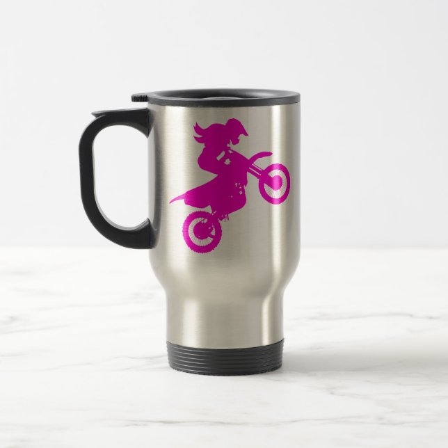 Caneca Térmica Moto Dirt (Esquerda)