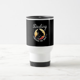 Caneca Térmica Motoneve - Voando Através Da Neve