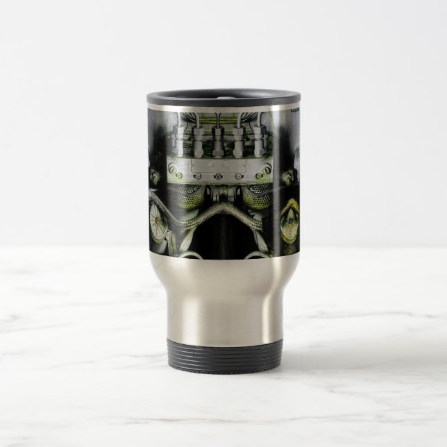 Caneca Térmica Motor Verde (Centro)