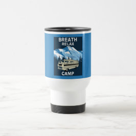 Caneca Térmica Motorhome RV | Camper | Viagem Van | Mug retrô