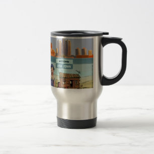 Caneca Térmica Motown Menos Cidade Engraçado