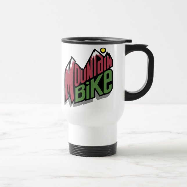 Caneca Térmica Mountain bike (Direita)