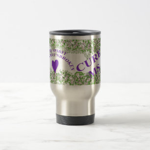 Caneca Térmica MS da CURA & copo INTEIRO do viagem do ESPÍRITO
