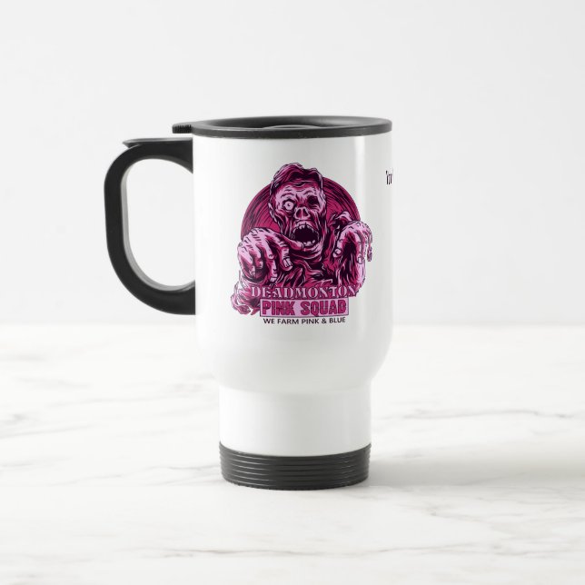 Caneca Térmica Mudanças DEADMONTON de nome personalizado (Esquerda)