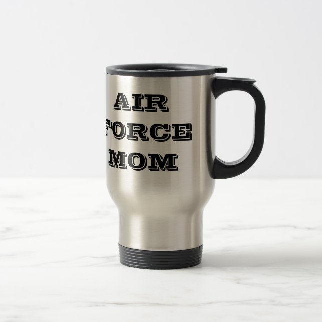 Caneca Térmica Mug Air Force Mãe (Direita)