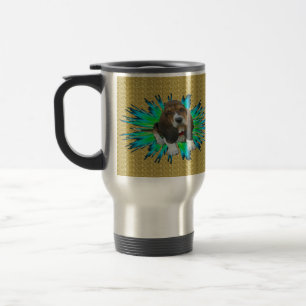 Caneca Térmica Mug Baby Basset Sheldon