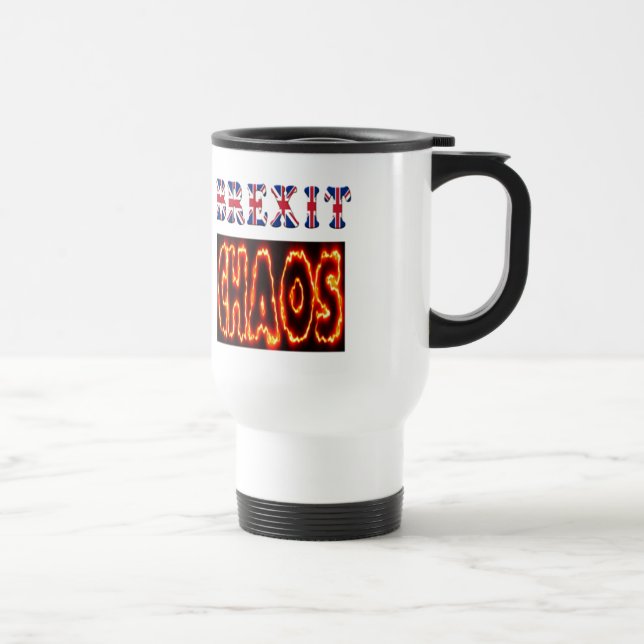 Caneca Térmica Mug Brexit Chaos (Direita)