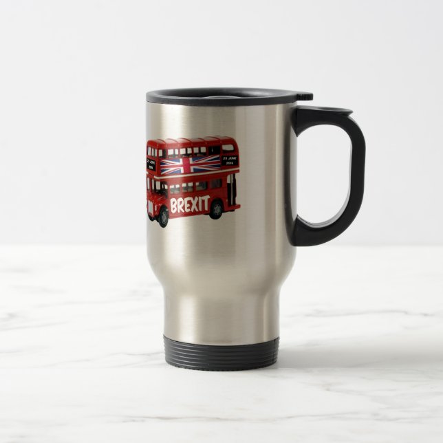 Caneca Térmica Mug British Brexit Bus (Direita)
