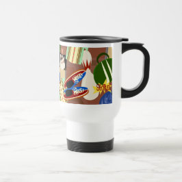 Caneca Térmica Mug de Boliche retrô