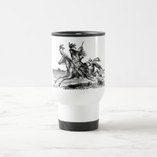 Caneca Térmica Mug de cavalo índio