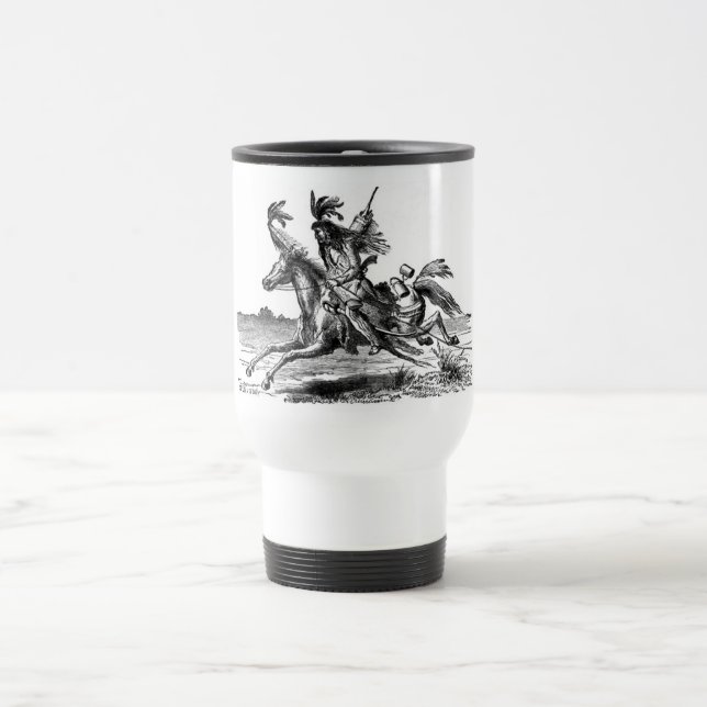 Caneca Térmica Mug de cavalo índio (Centro)