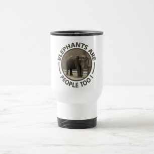 Caneca Térmica Mug de ELEPHANTS - escolha estilo e cor