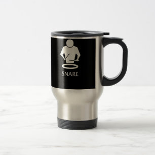 CANECA TÉRMICA MUG DE LATTE DO SNARE DRUM
