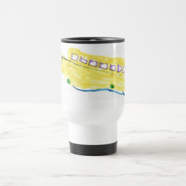 Caneca Térmica Mug de ônibus escolar (Centro)