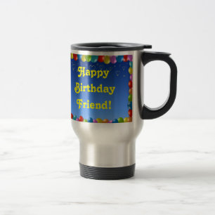 Caneca Térmica Mug Happy Birthday Amigo
