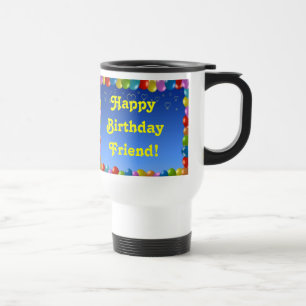Caneca Térmica Mug Happy Birthday Amigo
