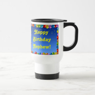 Caneca Térmica Mug Happy Birthday Nephew