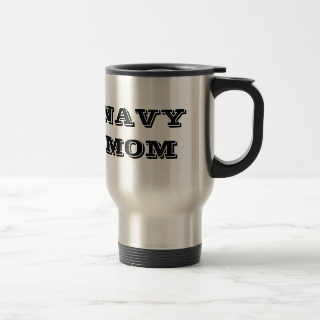 Caneca Térmica Mug Marinho Mãe (Direita)