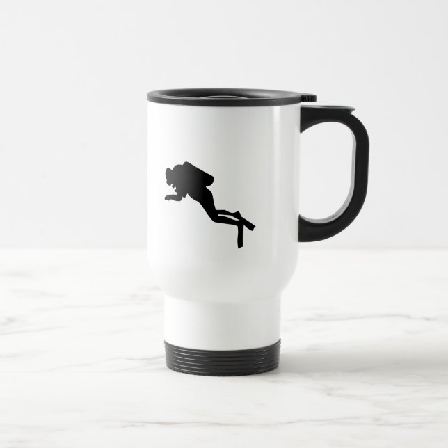 Caneca Térmica Mug - Mergulhador (Direita)