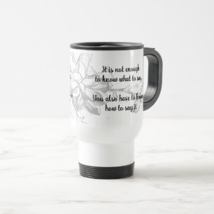 Caneca Térmica Mug "Não Suficiente"