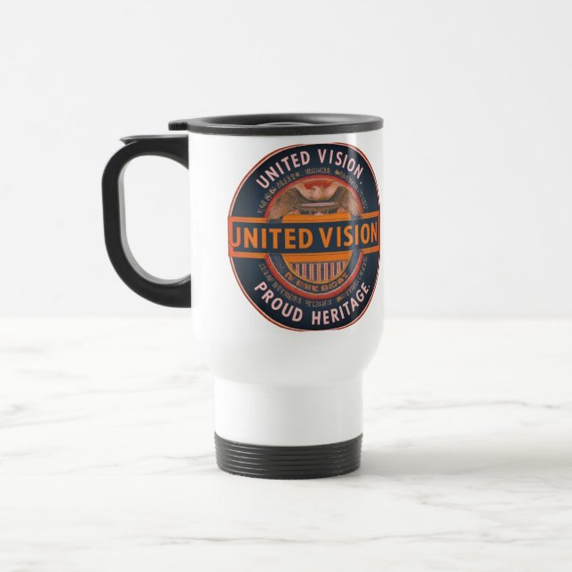 Caneca Térmica Mug Patrimônio Ortod da Visão Unida (Esquerda)