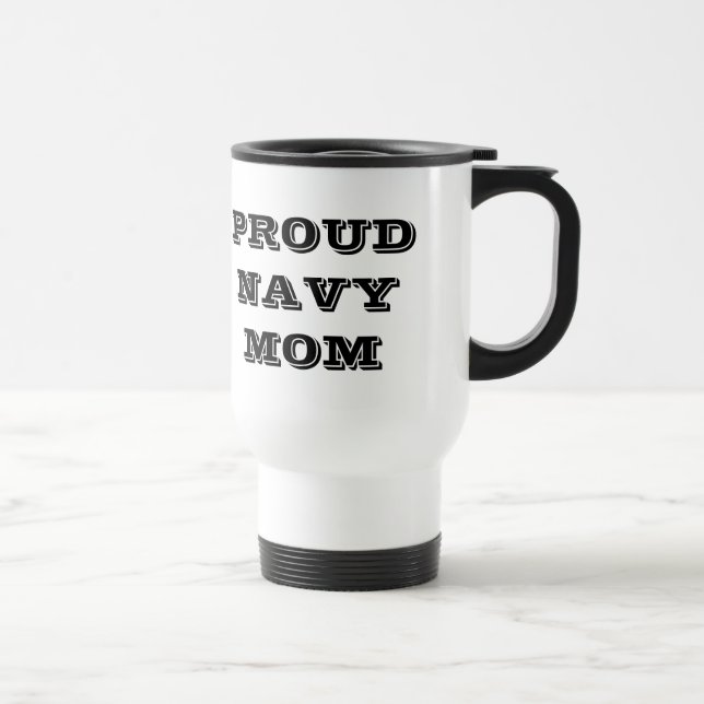 Caneca Térmica Mug Proud Marinho Mãe (Direita)