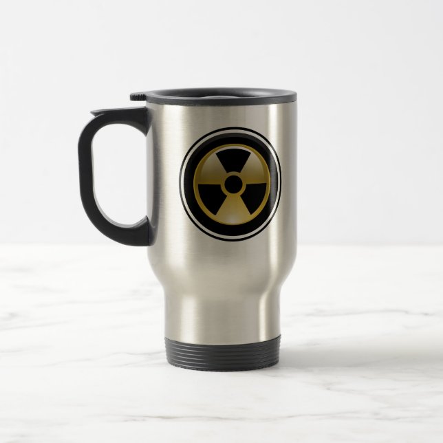 Caneca Térmica Mug Radioativo (Esquerda)