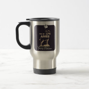 Caneca Térmica Mug T01 #PinnedMyZodiac! Aries