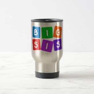 Caneca Térmica Mugs Big Sis - escolha estilo e cor