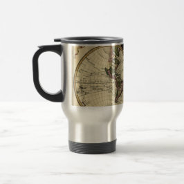 Caneca Térmica Mugs do Mapa do Mundo Antigo