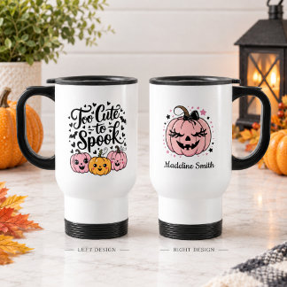 Caneca Térmica Muito Fofo Para Assustar Abóbora de Halloween Pret
