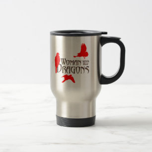 Caneca Térmica Mulher com seus Dragões