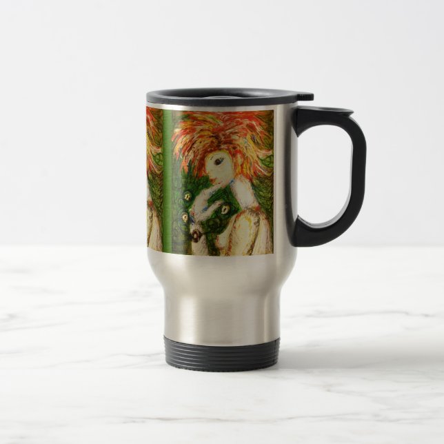Caneca Térmica Mulher do pulso de disparo (Direita)