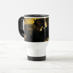 Caneca Térmica Mulher e Cavalo