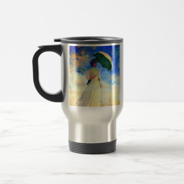 Caneca Térmica Mulher Monet com Parasol à Direita (Esquerda)