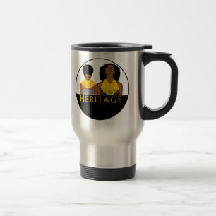 Caneca Térmica Mulheres africanas com colares tribais