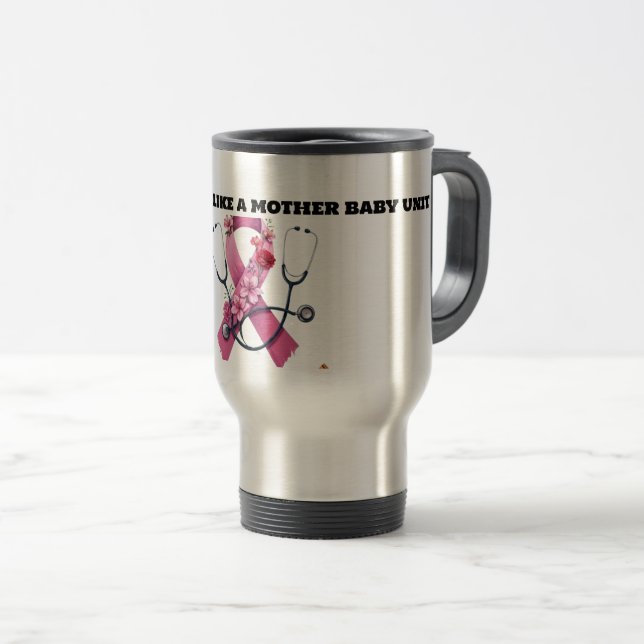 CANECA TÉRMICA MULTITAREFA COMO UMA MÃE UNIDADE DE BEBÊ (Frente Esquerda)