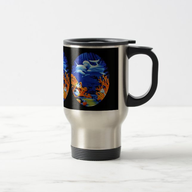 Caneca Térmica Mundo dos golfinhos (Direita)