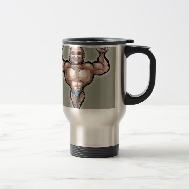 Caneca Térmica Muscle Dude (Direita)