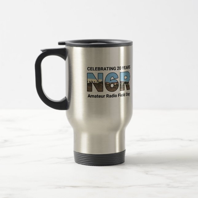 Caneca Térmica N6R - 20 anos MUG (Esquerda)