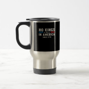 Caneca Térmica Na América, Presidentes Não São Reis Minimal Limpo